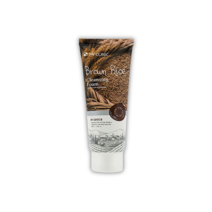 3W Clinic Brown Rice Foam Cleansing