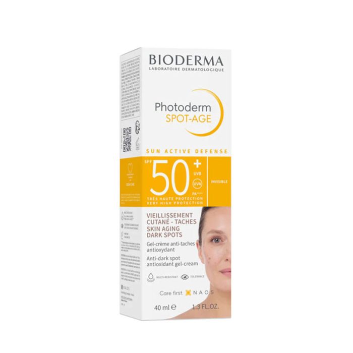 Bioderma Photoderm Spot-Age SPF50+ 40ml - Anti-Dark Spot Sunscreen with Vitamin C and Antioxidants
