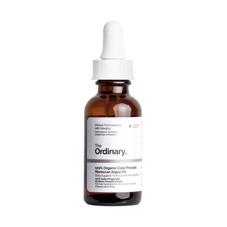 The Ordinary 100% Organic Cold-Pressed Moroccan Argan Oil – 30ml | Pure Hydration for Skin and Hair