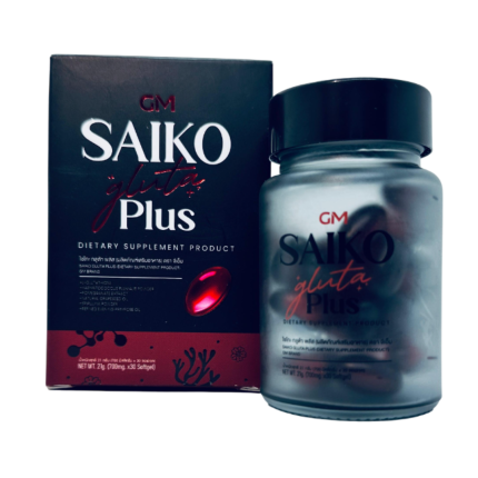 SAIKO Gluta Plus Collagen Whitening & Anti-Aging Supplement