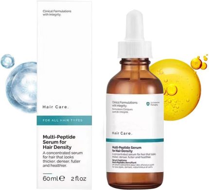 Multi-Peptide Hair Density Serum, The Original Ordinary Hair Growth Serum for Men and Women Multi-Peptide Serum for Volume Of Hair Vegan Hair Growth Serum Designed for Thinning Hair & Hair Loss Amazon.co.uk Beauty